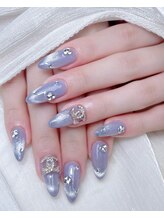 Mネイル/マグネット｜フレンチ