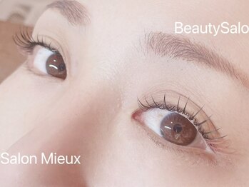 ミュウ(Mieux)の写真/【当店大人気つけ放題60分¥5000】理想のパッチリ目元に♪ノーメイクでも自信のもてるスッピン美人に☆