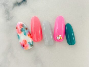 #フラワー #ワンカラー