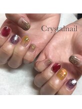 クリスタルネイル ボンベルタ橘店(CRYSTAL NAIL)/ニュアンスネイル