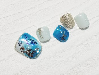 ビーケア 自由が丘店(B.care)/フットネイル¥7480