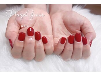 ハズグラスネイル(Haze Grass nail)/ワンカラーネイル