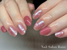 ライズ 本町店(Raize)/水滴ネイル/ピンクネイル