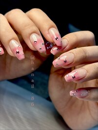 haruka nail × シマシマネイル