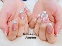 アムールユシマテン 上野湯島店(Amour)/ガラスフレンチマグネット