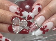 エヌネイル(n.nail)/バレンタインネイル♪