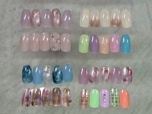 ミケネイル(mikenail)の雰囲気（3月のマンスリーデザイン♪色変更可能です！上がＡ、下がＢ）