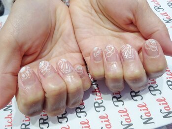ネイル リッチ(Nail Rich)/手描きレース