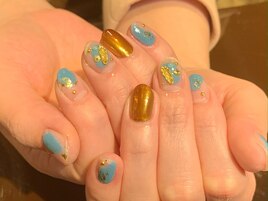 5月　クリアニュアンスネイル