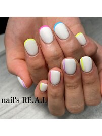 ネオンカラーネイル