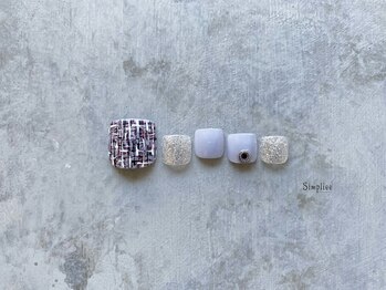 シンプリー 吉祥寺店(Simpliee by Procare nail)/【フット】定額ネイル¥7900