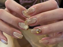アイネイルズ 梅田店(I nails)/ゴールドマグネット¥9700