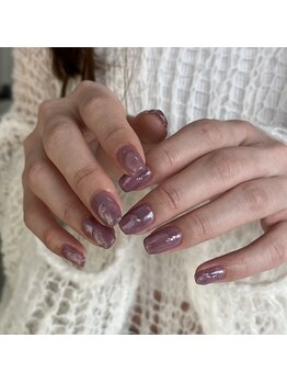 ロカネイルズ(roca nails)/aurora purple