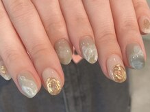 リュウ 銀座(lieu)/ニュアンスネイル