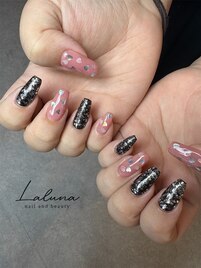 ハートホロネイル