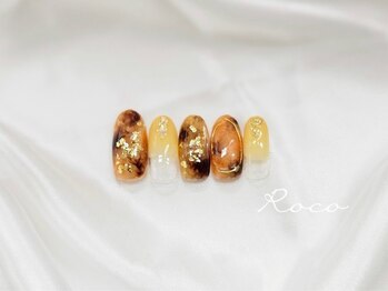 ネイルアンドアイラッシュ ロコ(ROCO)/トレンドニュアンスデザイン