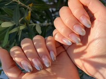 nail salon Rinn. 名古屋上小田井の雰囲気（マグネット×指先ミラーでさりげなく華やかに*.・）