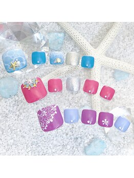 リゾートネイル☆ゴージャス