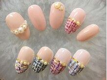 ラムー(Lah mu)/ツイードデザイン♪