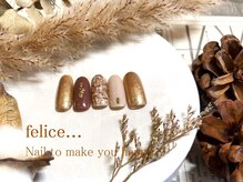 ネイルサロン フェリーチェ(felice)/【定額ネイル】¥7980