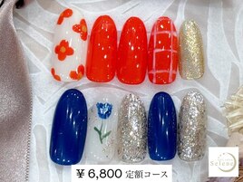 【¥6,800 定額アートコース】