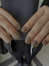 タグネイル(tag nail.)/ワンカラー × マットネイル