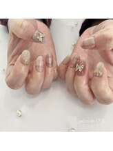 サロンドウイ(salon de OUI)/チェックネイル