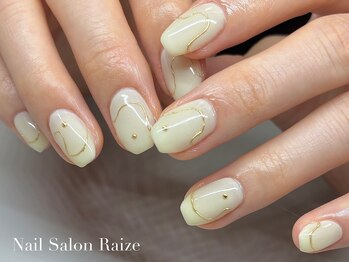 ライズ 本町店(Raize)/ニュアンスネイル/アイボリー