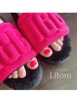 ネイルアトリエ リトム(Nail atelier Litom)/フット/ワンカラー