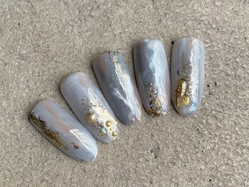 リリービューティーネイル(Lily beauty nail)の写真/【豊富な定額デザインで私らしく】人気のマグネットネイルやミラーネイルを取り入れたデザインがお手頃に◎