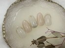 ラメ ミラー ニュアンス