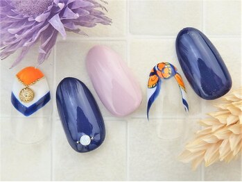 ネイルズガッシュ 武蔵小山店(NAILsGUSH)/*エレガントスカーフ*