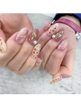 ネイルサロン クール(Nailsalon Coeur)/押し花ネイル