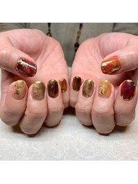 奥行きネイル◎