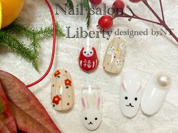 リバティ(Liberty)/◆お正月シーズンネイル◆byNT