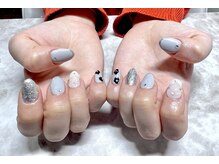 ティーイー(TE)/キルティングフラワーネイル