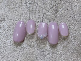 new！大人シンプルネイル