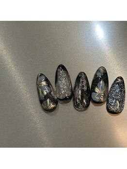 ピアネータ(Pianeta)/"ayumi" furisode nail design