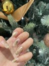 ニュアンス冬ネイル
