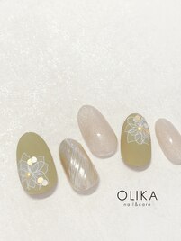 和柄風ネイル