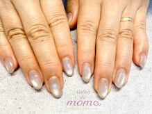 サロン ド モモ(salon de momo)/上嶋担当　マグネットネイル