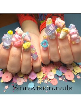 シンラヴィジョンネイルズ(sinravision.nails)/