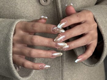 ペペ バイ オカバ 伏見店(PEPE by okaba)/パステルカラーフレンチ