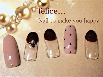 ネイルサロン フェリーチェ(felice)/【定額ネイル】¥7480