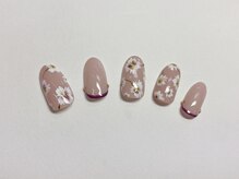 アイリッシュネイル 久屋大通店(Irish Nail)/ヌーディフラワー