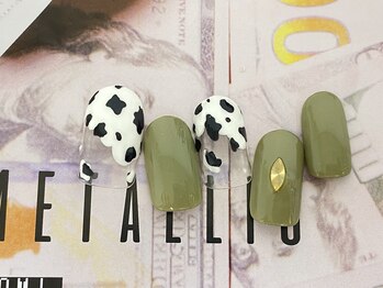 モモネイル(MOMO nail)/秋色ネイル