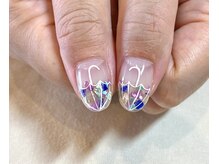 ロータス Lotus/梅雨ネイル