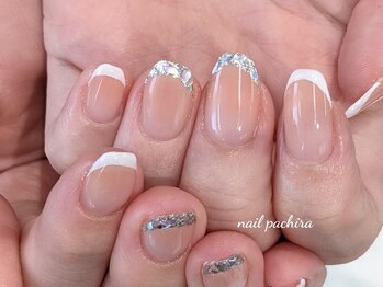 ネイルパキラ(nail pachira)/大人気☆ガラスフレンチ