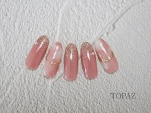 トパーズ 恵比寿(TOPAZ)/ピンク［恵比寿ネイル］