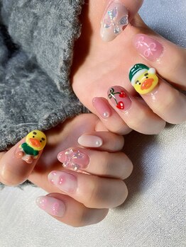 年末年始はお気に入りネイルで♪